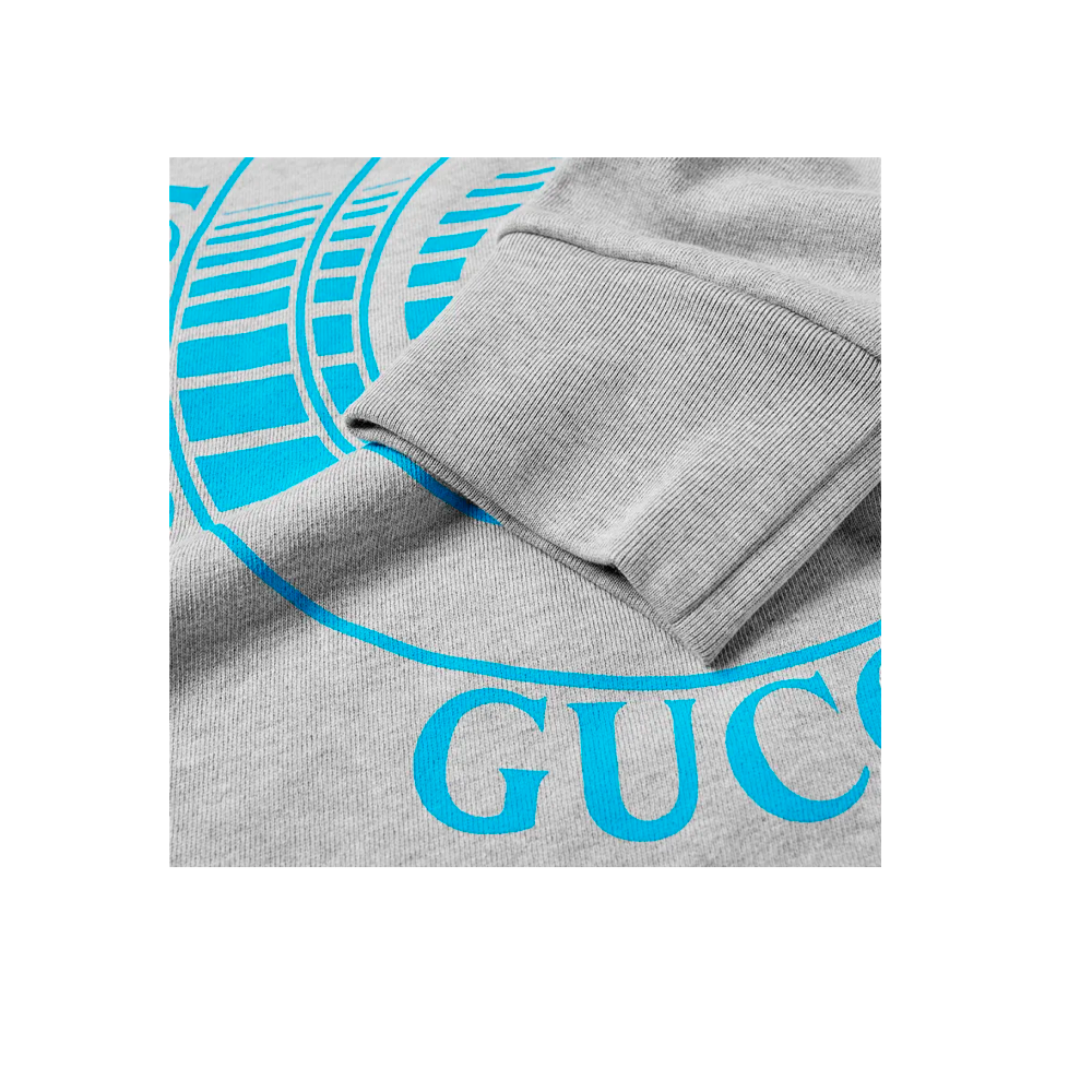 Casaco Gucci Logo Disk Print