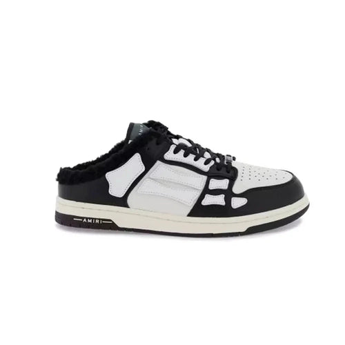 amiri-skel-top-mule-shearling-black-preto