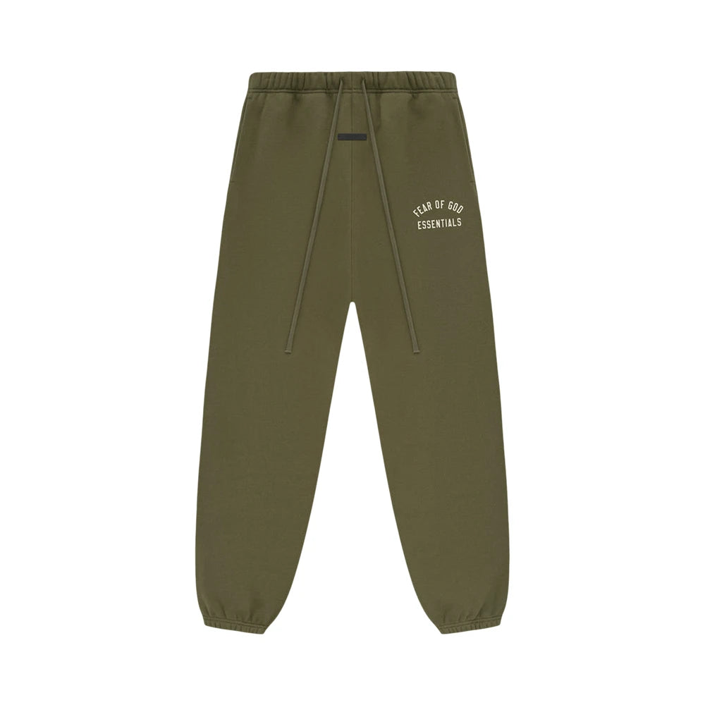 calca-essentials-fleece-essential-military-verde