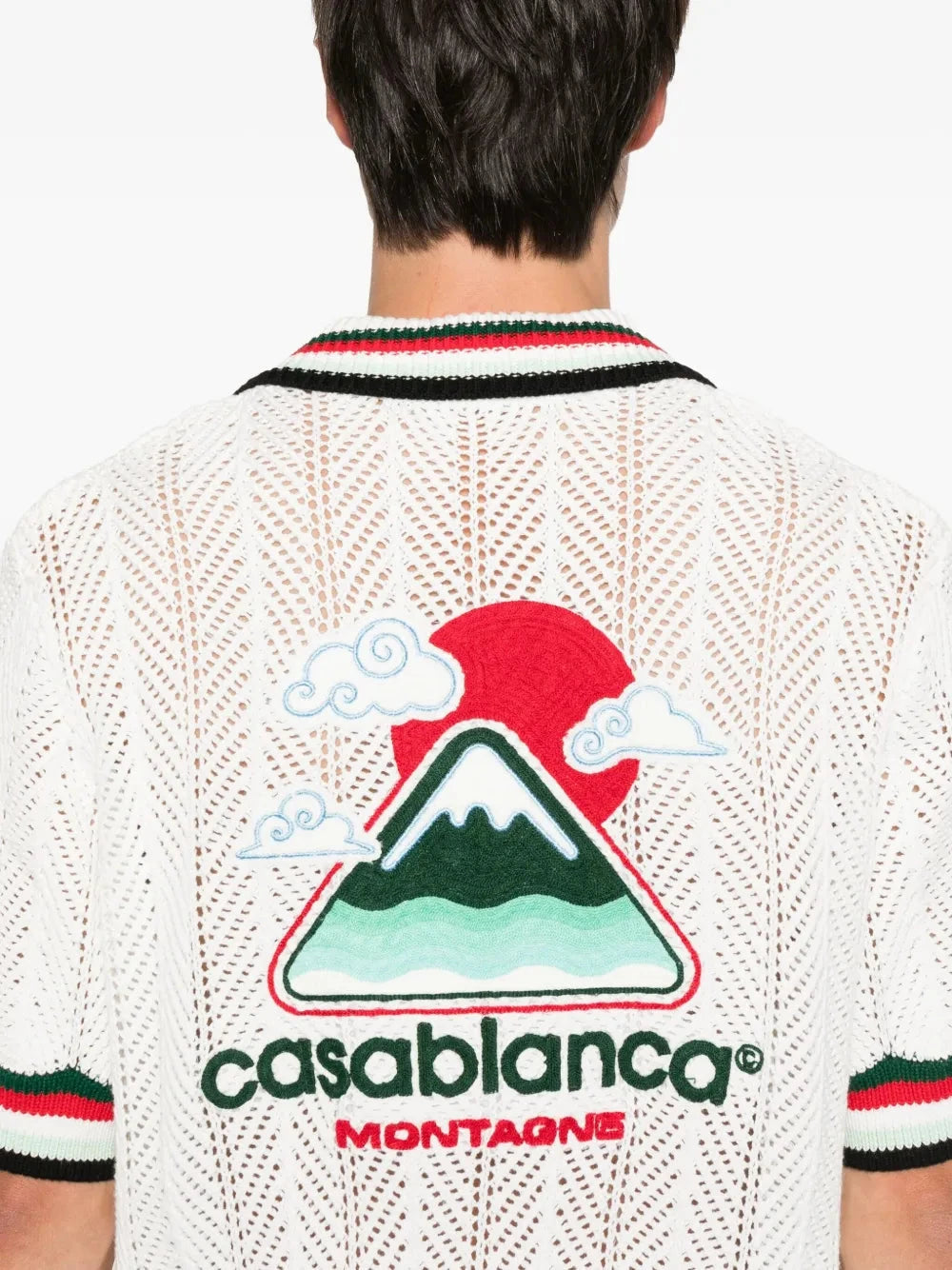 camisa-casablanca-cotton-montagne-ondulee