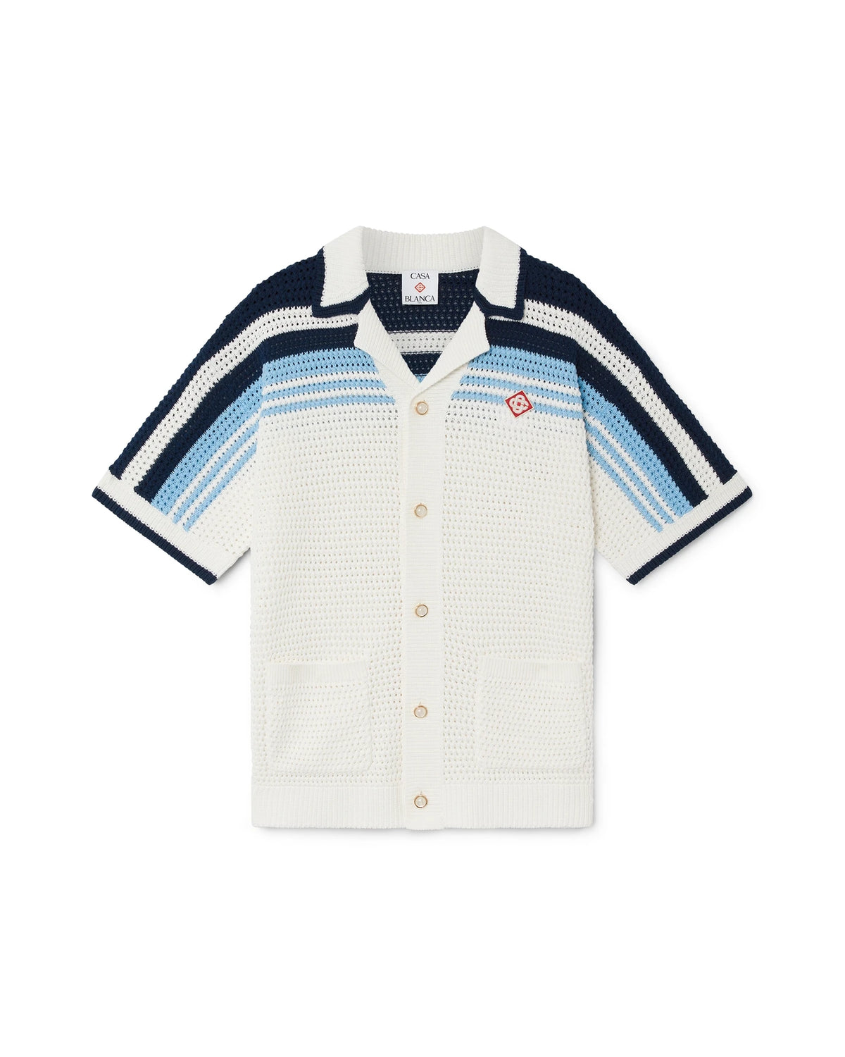 camisa-casablanca-cotton-tennis-crochet