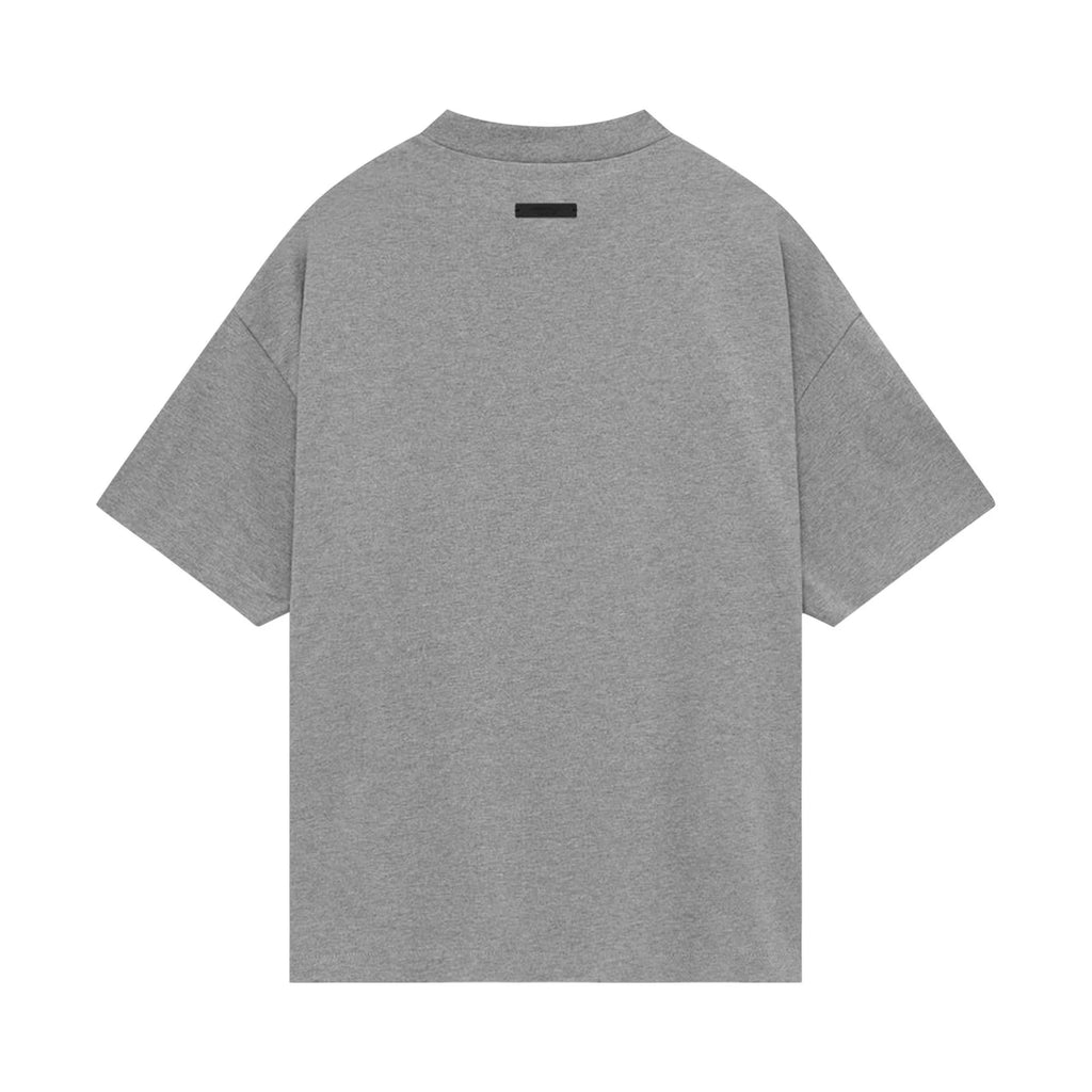 camiseta-essentials-jersey-crewneck-dark-heather-cinza