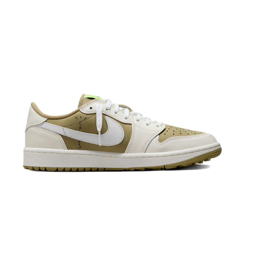 Nike Air Jordan 1 Retro Low Golf Travis Scott Neutral Olive